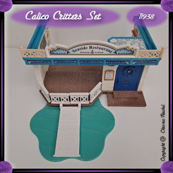 Seaside Restaurant with Furniture, Food and Accessories - Picture 3 of 13